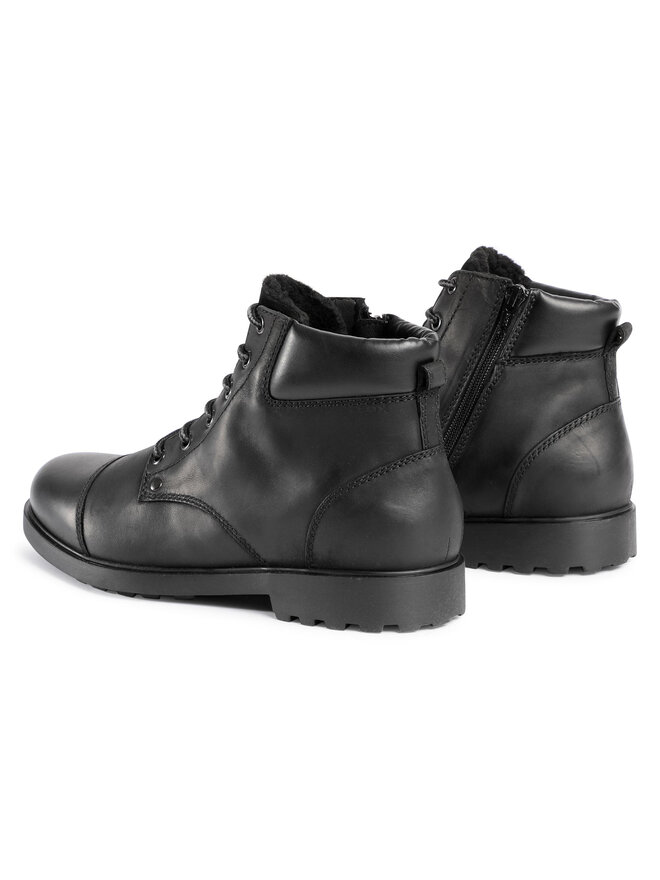 Trapery Geox U Rhadalf C U045HC 0003C C9999 Czarny eobuwie .pl
