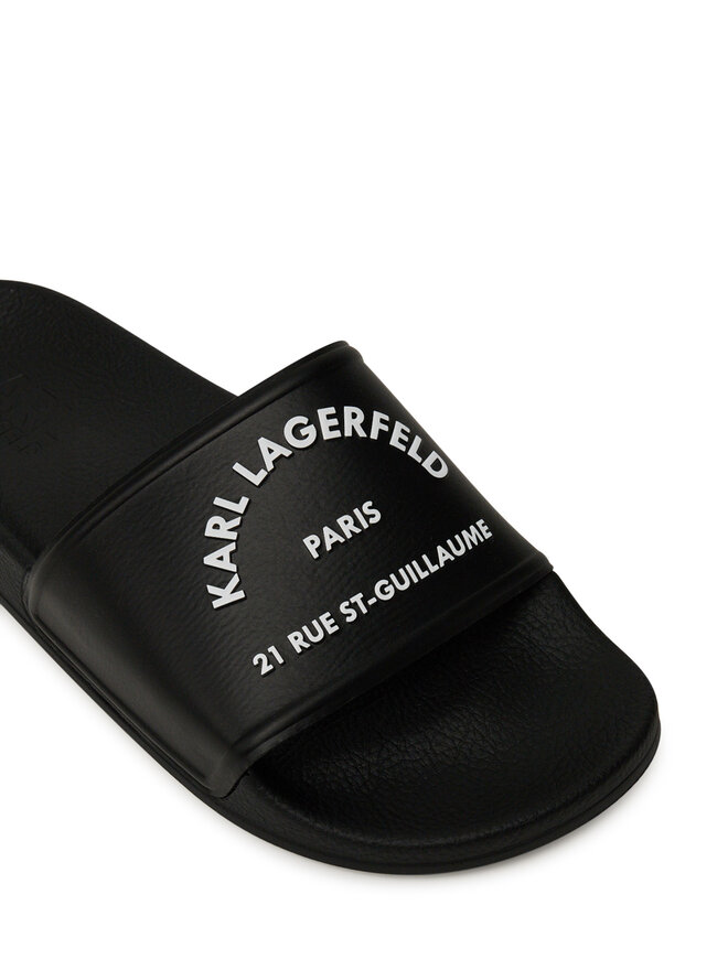 KARL LAGERFELD Pantoletten KARL LAGERFELD Kondo 2.0 KL80908A Schwarz