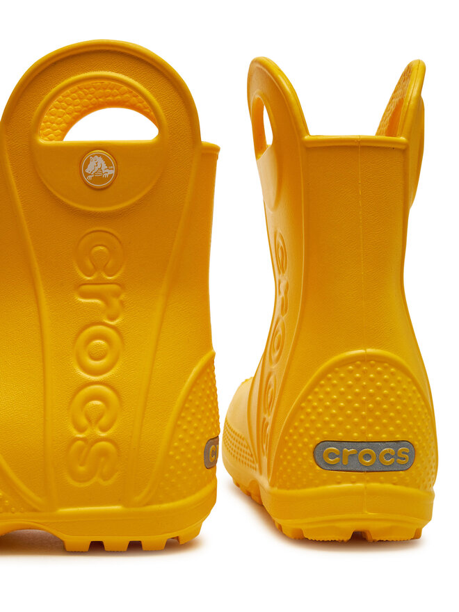 Crocs Gumicsizma Crocs Handle It Rain Boot T 211056 Sárga