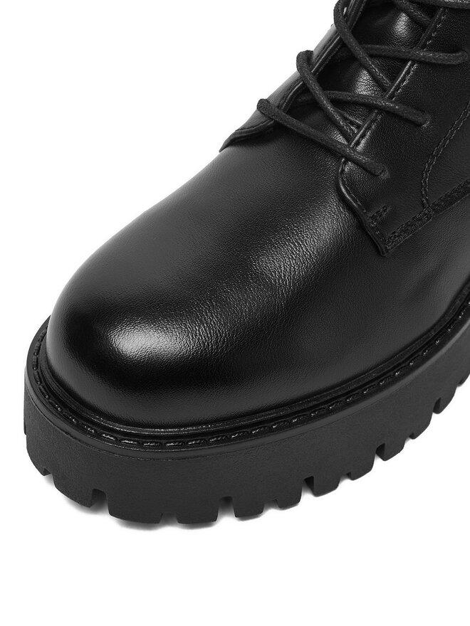 DeeZee Botines planos DeeZee CEO-HY9876-1 Negro