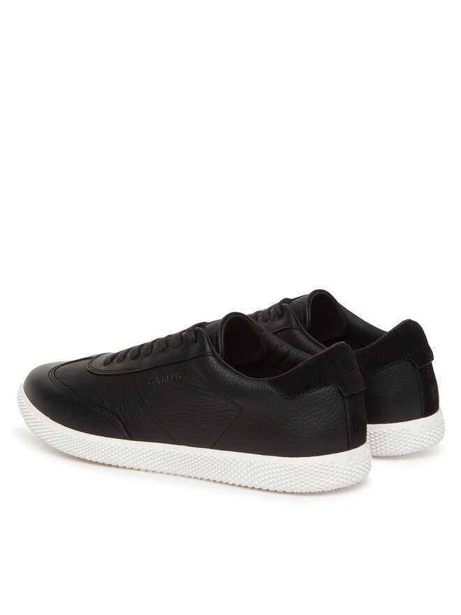 Calvin Klein Tenisice Calvin Klein Low Top Lace Up Tmbl Lth HM0HM01803 Crna