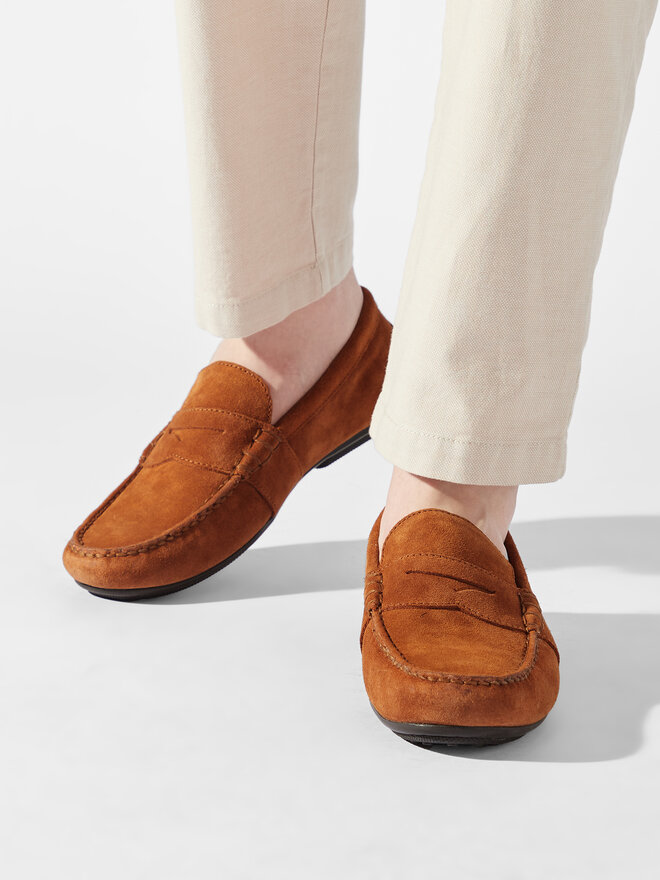 Polo Ralph Lauren Mokasyny Polo Ralph Lauren Reynold 803893741003 Brązowy