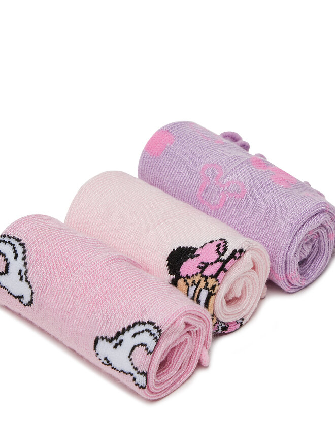Mickey&Friends Calcetines Mickey&Friends ACCCS-SS25-327DSTC(3-PACK) Rosa