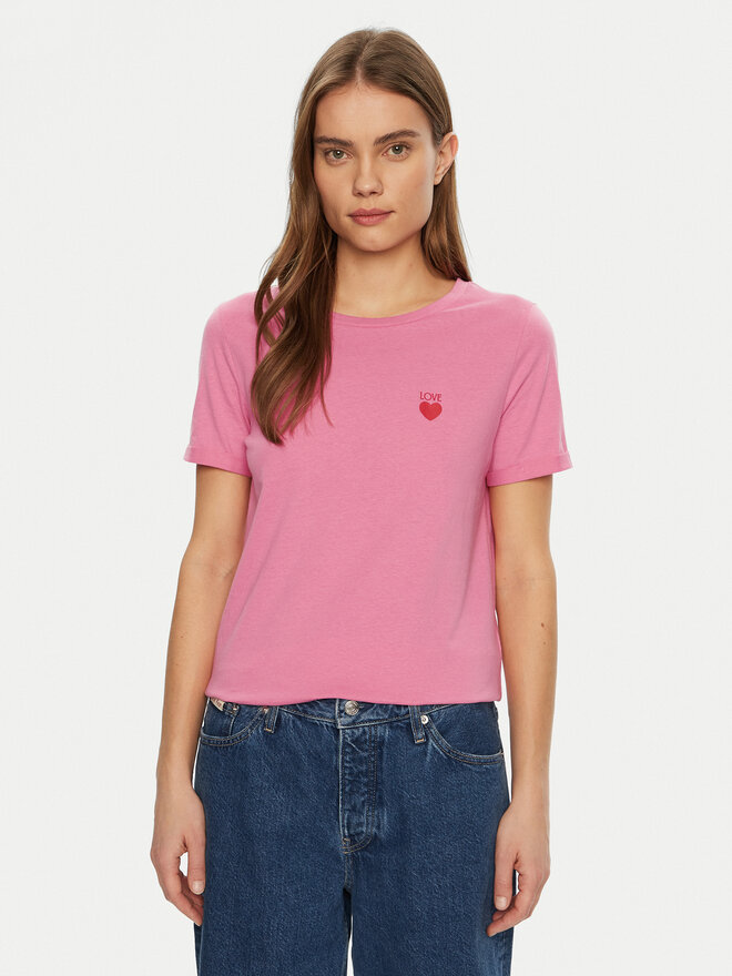 JDY JDY Camiseta Kitty 15318845 Rosa Regular Fit