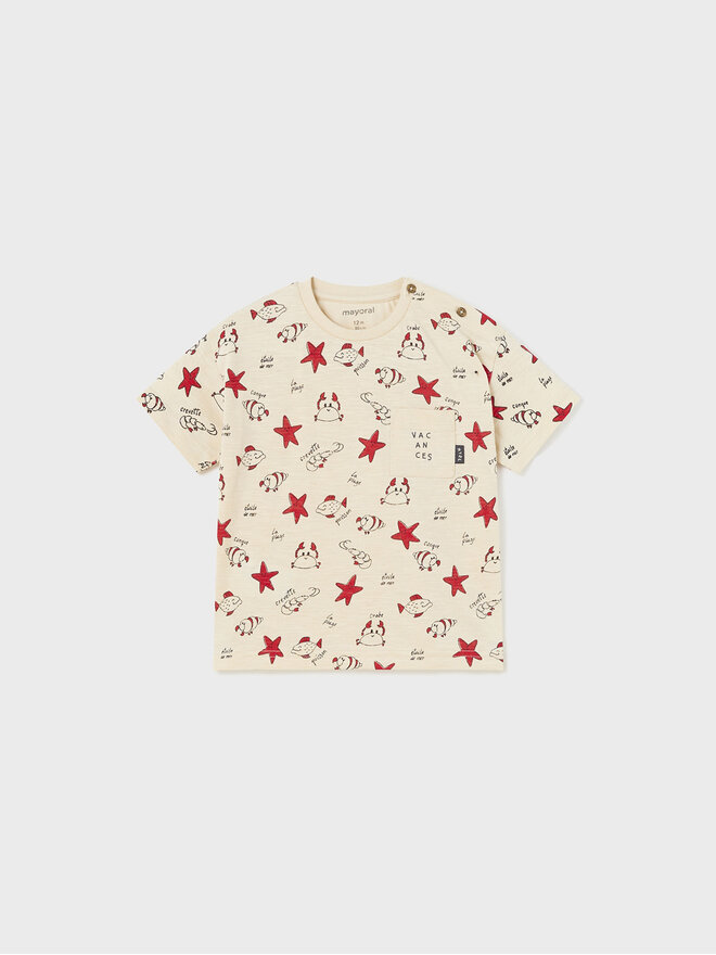 Mayoral Mayoral T-Shirt 1016 Grau Regular Fit