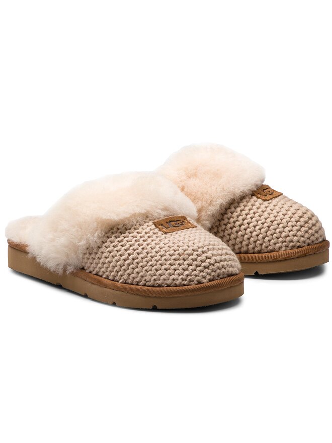 Ugg Пантофи Ugg W Cozy Knit Slipper 1095116 Бежов