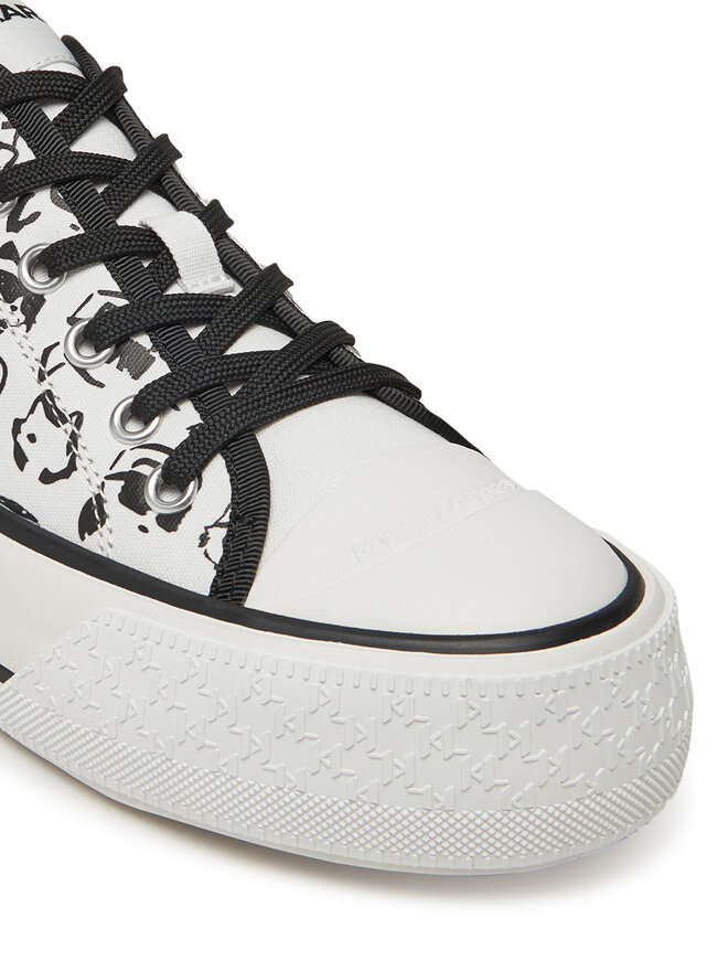 KARL LAGERFELD Tornacipő KARL LAGERFELD KL60612T Fehér
