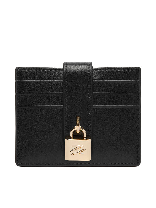 KARL LAGERFELD Kreditkartenetui KARL LAGERFELD B1W32025 Schwarz