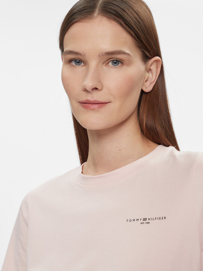 Tommy Hilfiger Tommy Hilfiger Футболка 1985 WW0WW37877 Рожевий Regular Fit