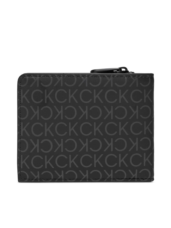Calvin Klein Velká pánská peněženka Calvin Klein Rubberized Bifold Half Z/A K50K511376 Černá