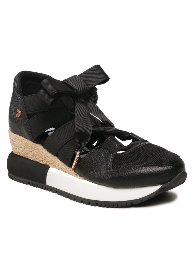 LIZARDA sneakers voor dames, beige, espadrille, Jeans, 39 EU