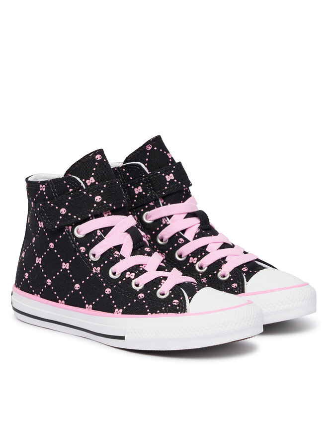 Converse Sneakers aus Stoff Converse Chuck Taylor All Star Hi X My Melody Kuromi A21839C Schwarz