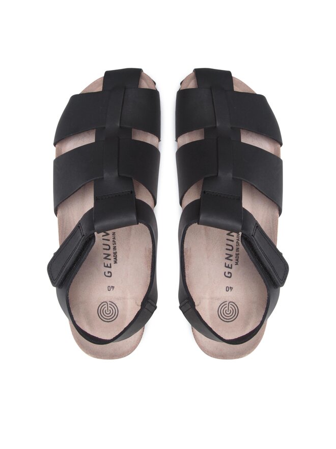 Genuins Sandales Genuins Maine G105054 Melns