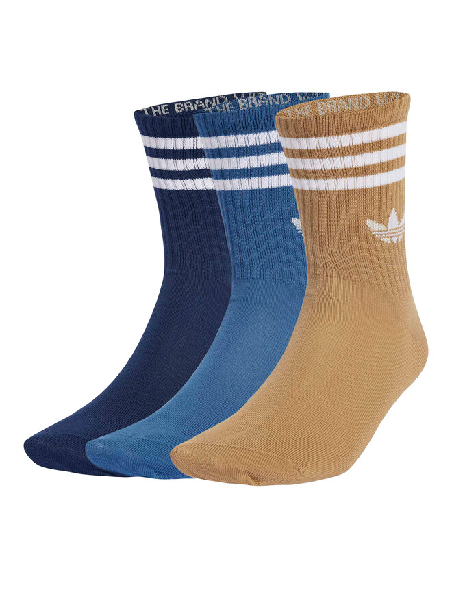 adidas 3 pares de calcetines altos unisex adidas 3-Stripes JZ4941 De color