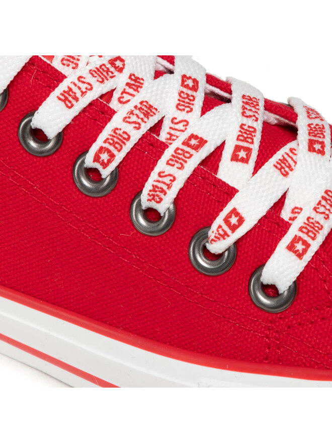 Big Star Shoes Trampki Big Star Shoes KK274104 Czerwony