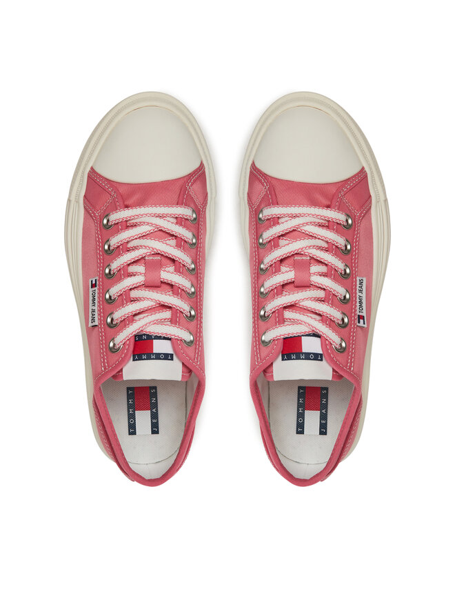 Tommy Jeans Trampki Tommy Jeans Foxing EN0EN02713 Różowy