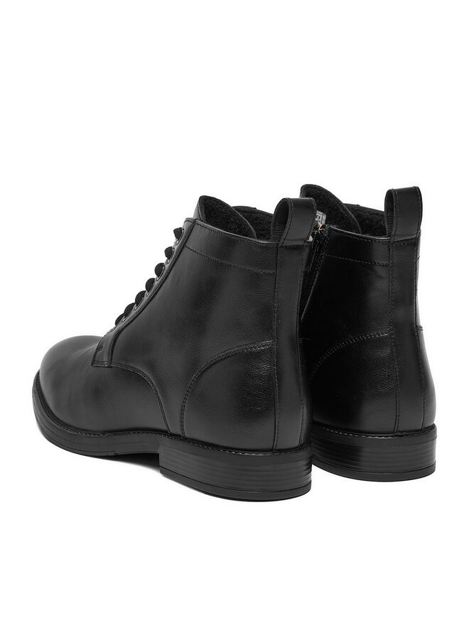 Lanetti Schnürschuhe Lanetti CEO-STERN-01S MI08 Schwarz