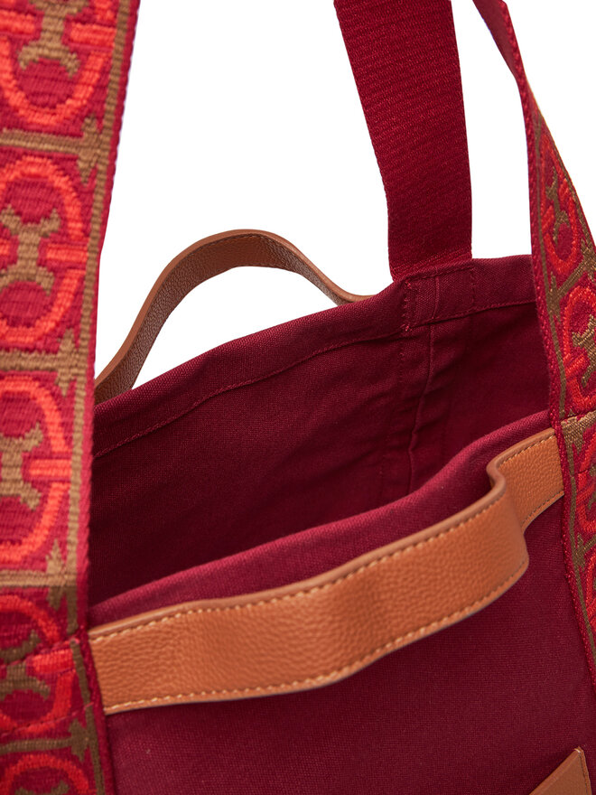 Coccinelle Τσάντα Coccinelle SXG C-Bounce Canvas E1 SXG 11 01 01 Μπορντό
