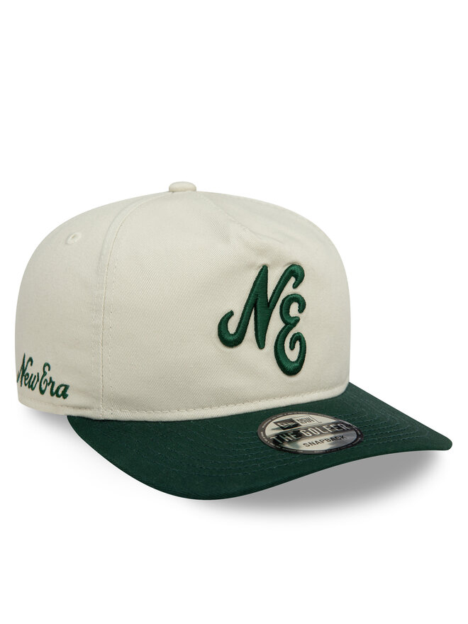 New Era Czapka z daszkiem New Era Precurved Unstructured Golfer 60595461 Beżowy