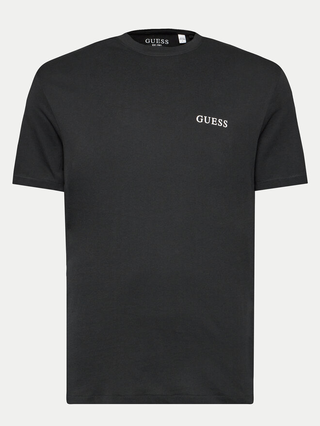 Guess Guess Set od 3 majice U4YG52 KCAM1 Crna Regular Fit