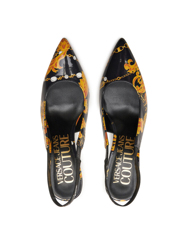 Versace Jeans Couture Sandały Versace Jeans Couture 77VA3S52 ZS366 Czarny