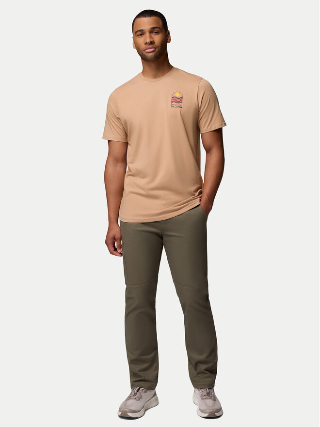 Columbia Columbia Camiseta Explorers Canyon™ 2036451 Beis Regular Fit