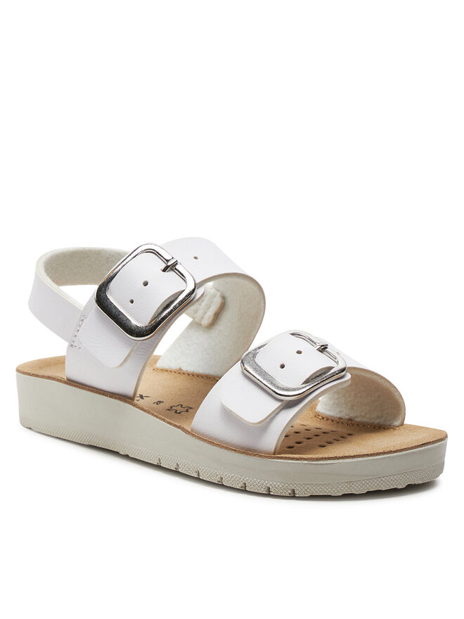 Geox Sandály Geox J Sandal Costarei Gi J45EAD 000BC C1000 S Bílá