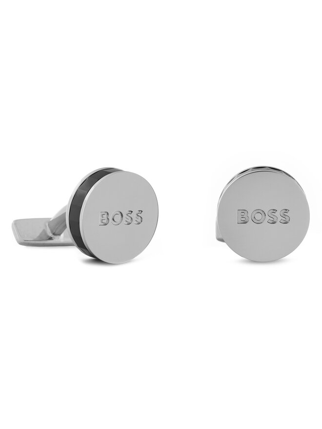 BOSS Manžete za košulju BOSS 50538539 Srebrna