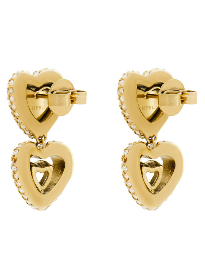 Guess Kolczyki Guess JUBE05 025JW Złoty