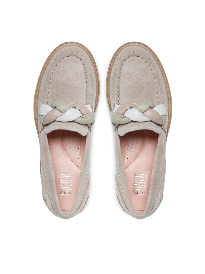 Simen Pantofi Simen 5056A Bej