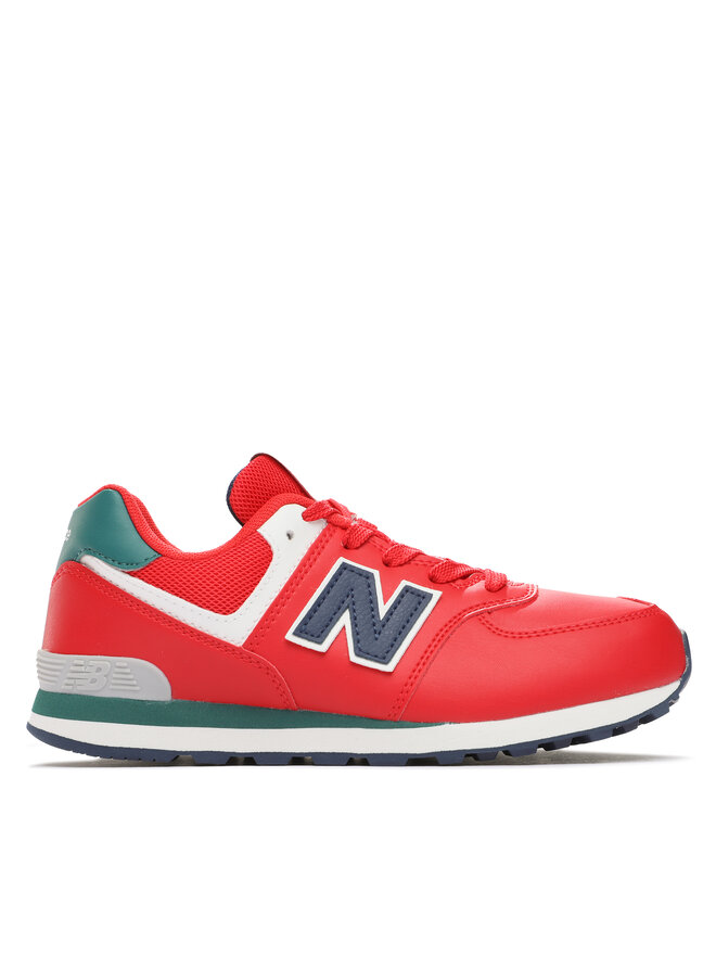 New balance 574 granatowe z czerwonym n outlet