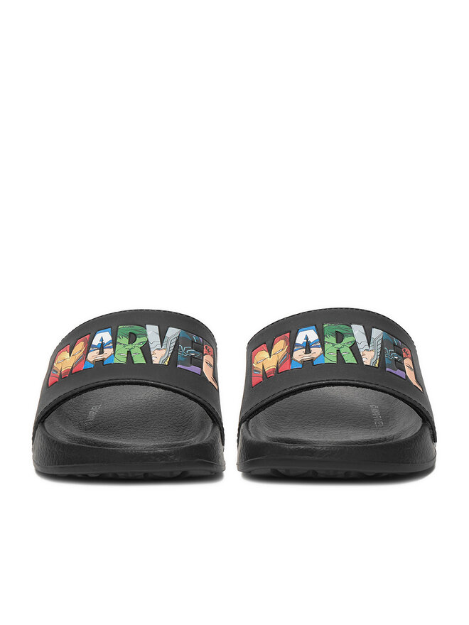 Avengers Pantoletten Avengers CEO-CP90-AW26-307AVMV Schwarz