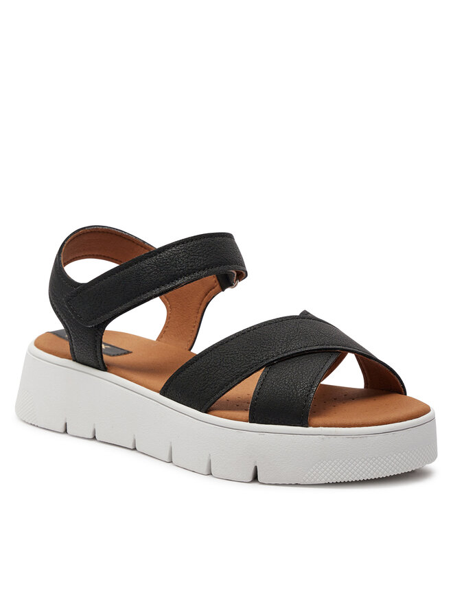 Sandalen Geox D Dandra 40 D45SCC 000EK C9999 Schwarz eschuhe.at