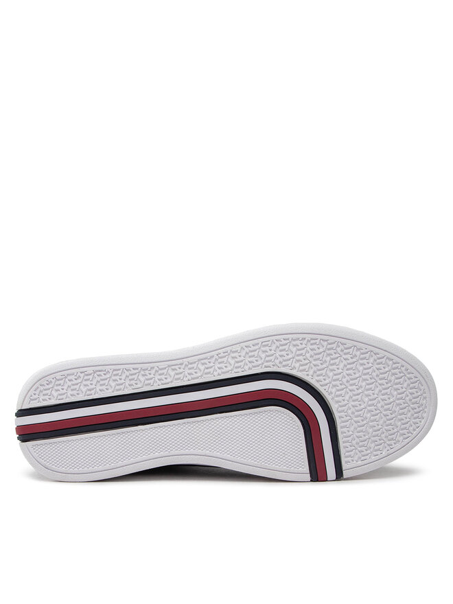 Tommy Hilfiger Tenisice Tommy Hilfiger Th Bio Court Sneaker Classic FW0FW06802 Crna