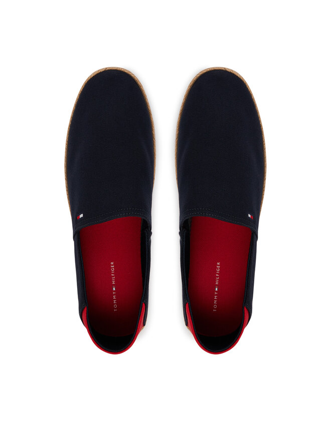 Tommy Hilfiger Espadrilles Tommy Hilfiger Core Hilfiger Espadrille Textile FM0FM05792 Dunkelblau