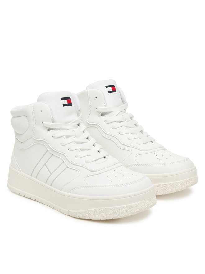 Tommy Hilfiger Laisvalaikio batai Tommy Hilfiger T3X9-34094-1355 Balta