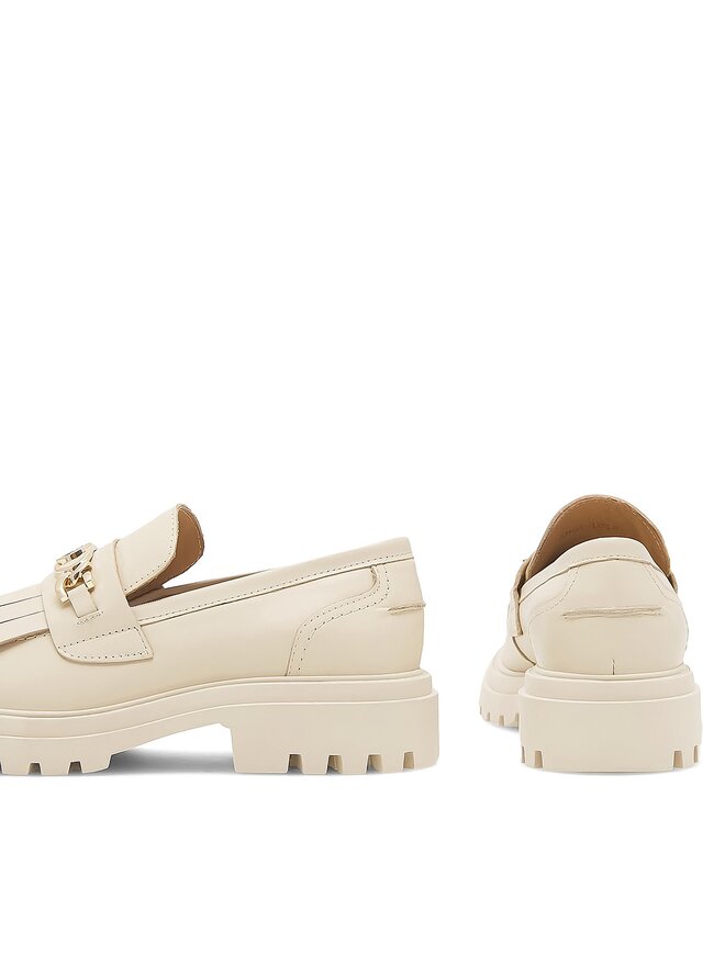 Eva Minge Loafersy Eva Minge ANGE-1018 Beżowy
