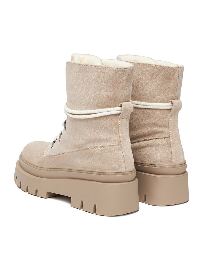 DeeZee Botines planos DeeZee 60063-5 Beis