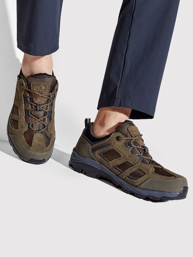 Jack Wolfskin Scarpe da trekking Jack Wolfskin Vojo 3 Texapore Low M 4042441 Verde