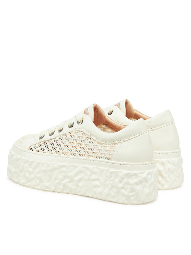 AGL Sneakersy AGL Magma Mesh D776007PGKA231C253 Biały