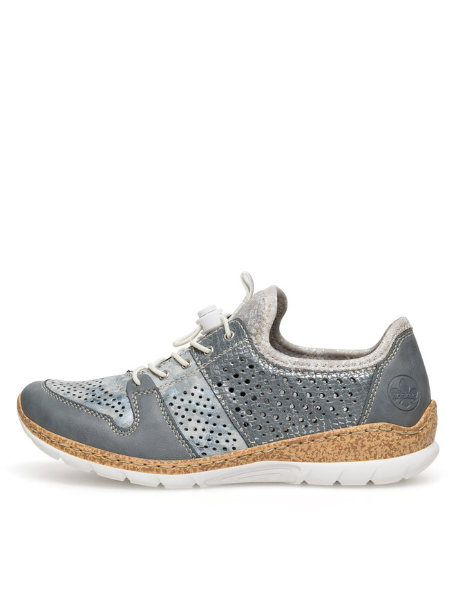 Rieker Halbschuhe Rieker N4255-12 Grau