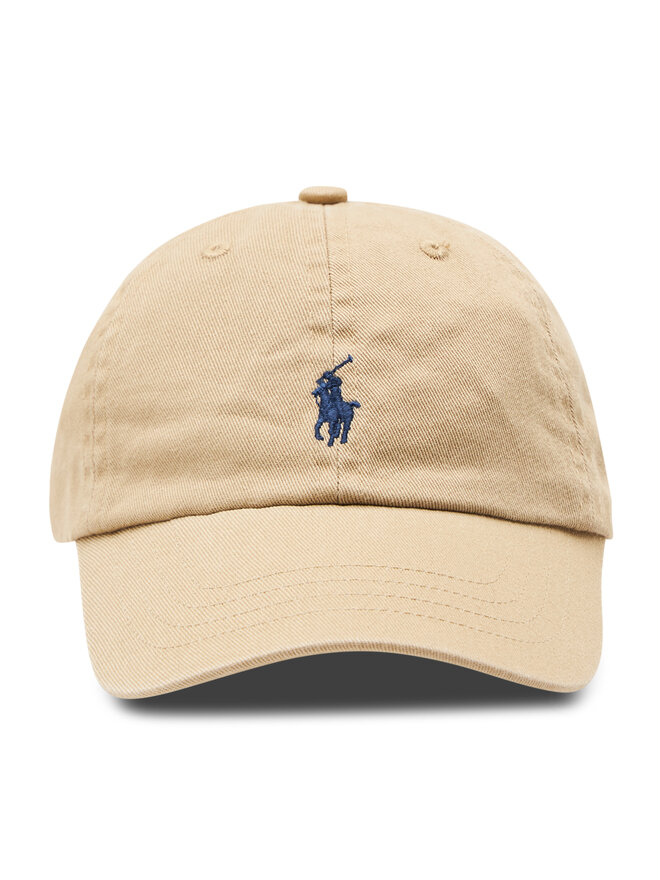 Бейсболка Polo Ralph Lauren Core Replen 320552489002 Бежевий |  evzuttya.com.ua