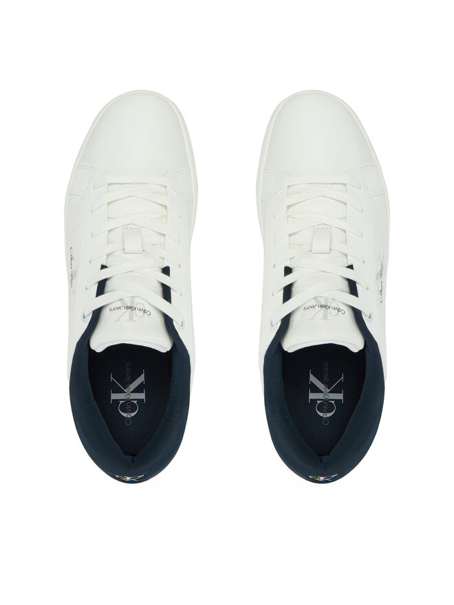 Calvin Klein Jeans Sneakers Calvin Klein Jeans Classic Cupsole Low Ml Lth YM0YM00864 Alb