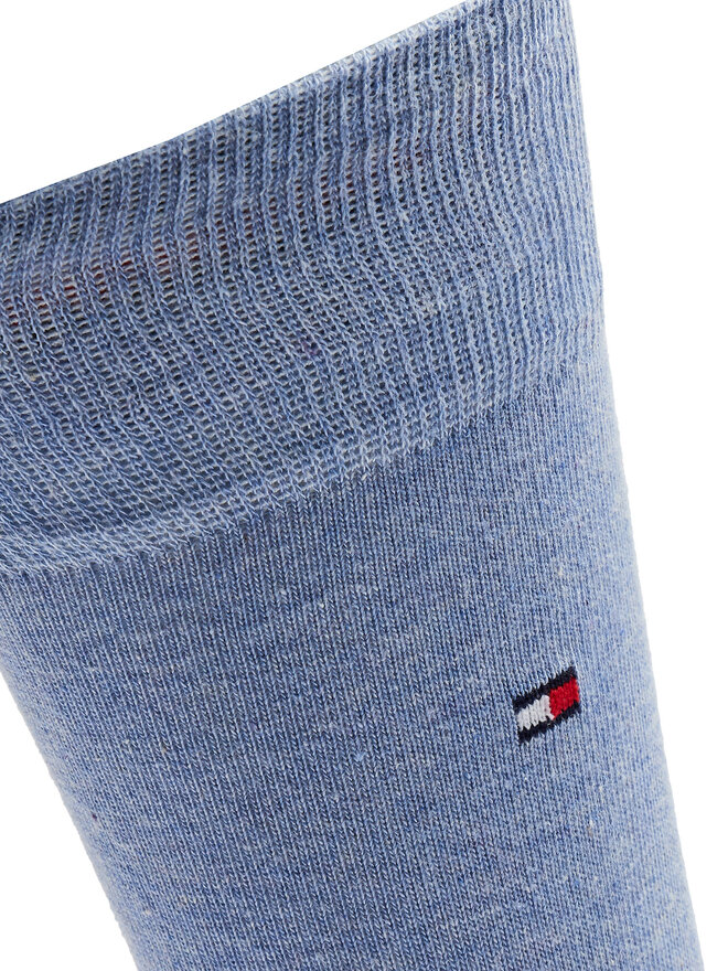 Tommy Hilfiger 2er-Set hohe Herrensocken Tommy Hilfiger 371111134 Blau