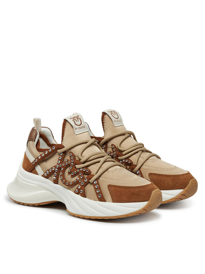 PINKO Sneakers PINKO Ariel 16 SS0085T029 Braun