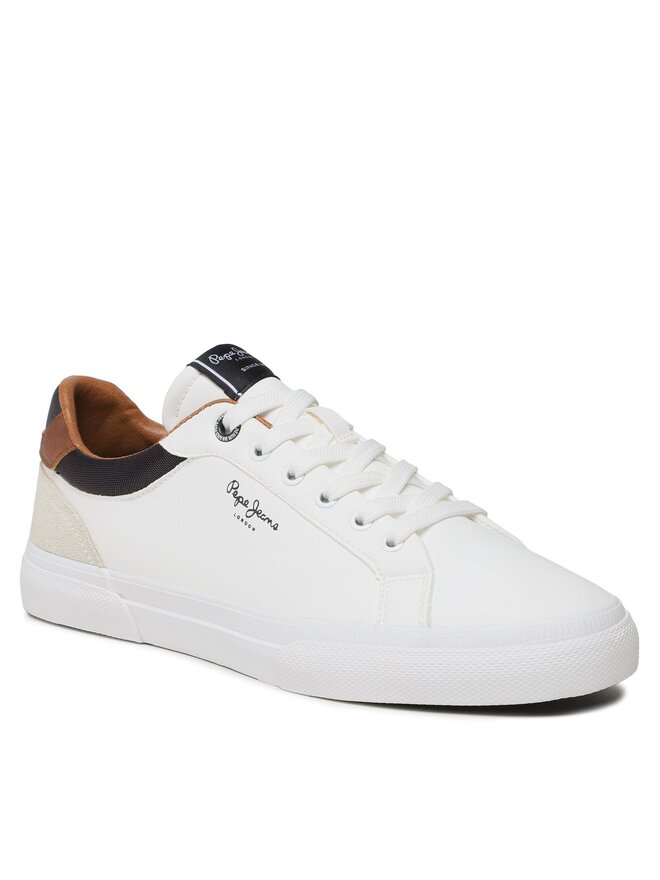 Pepe Jeans Снікерcи Pepe Jeans Kenton Court PMS30839 Білий