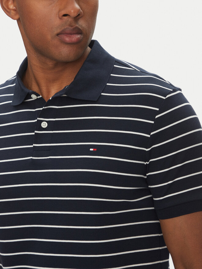 Tommy Hilfiger Tommy Hilfiger Pólóing MW0MW39994 Sötétkék Regular Fit