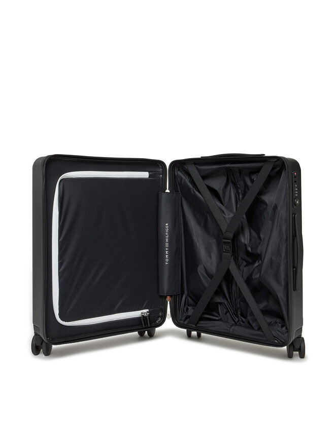 Tommy Hilfiger Салонна валіза Tommy Hilfiger AU0AU01973 Чорний