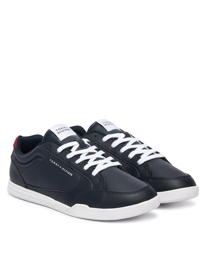 Tommy Hilfiger Sneakers Tommy Hilfiger Lo Pro Cupsole Perf Leather FM0FM05944 Weiß