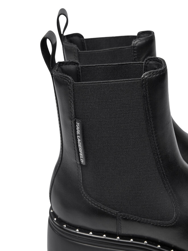 KARL LAGERFELD Боти тип челси KARL LAGERFELD KL45344 Черен
